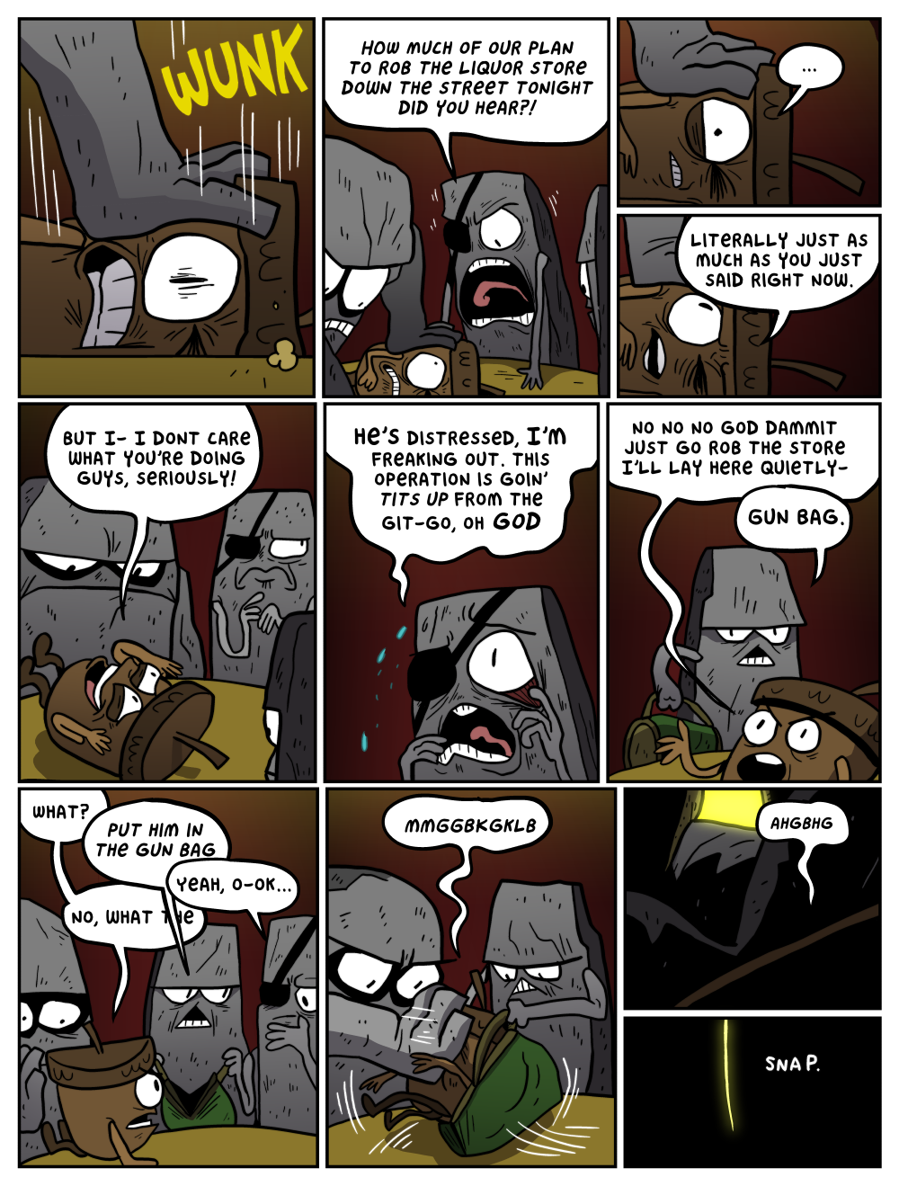 hey let's ALL go in the gun bag! what do you say, kids?