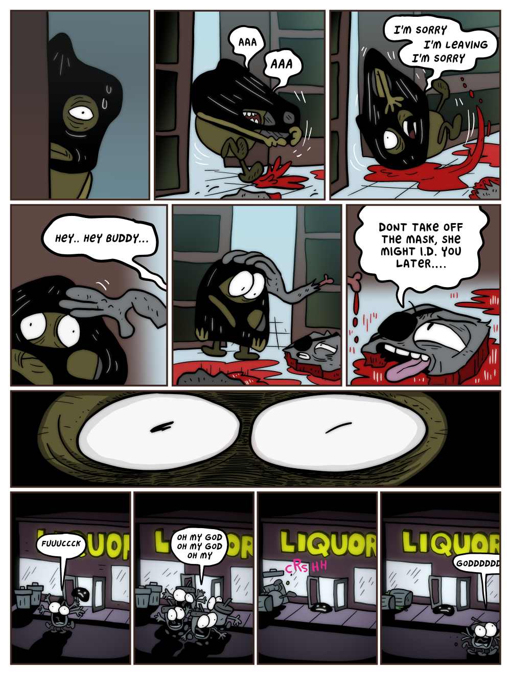 You can get used to anything, Crange.