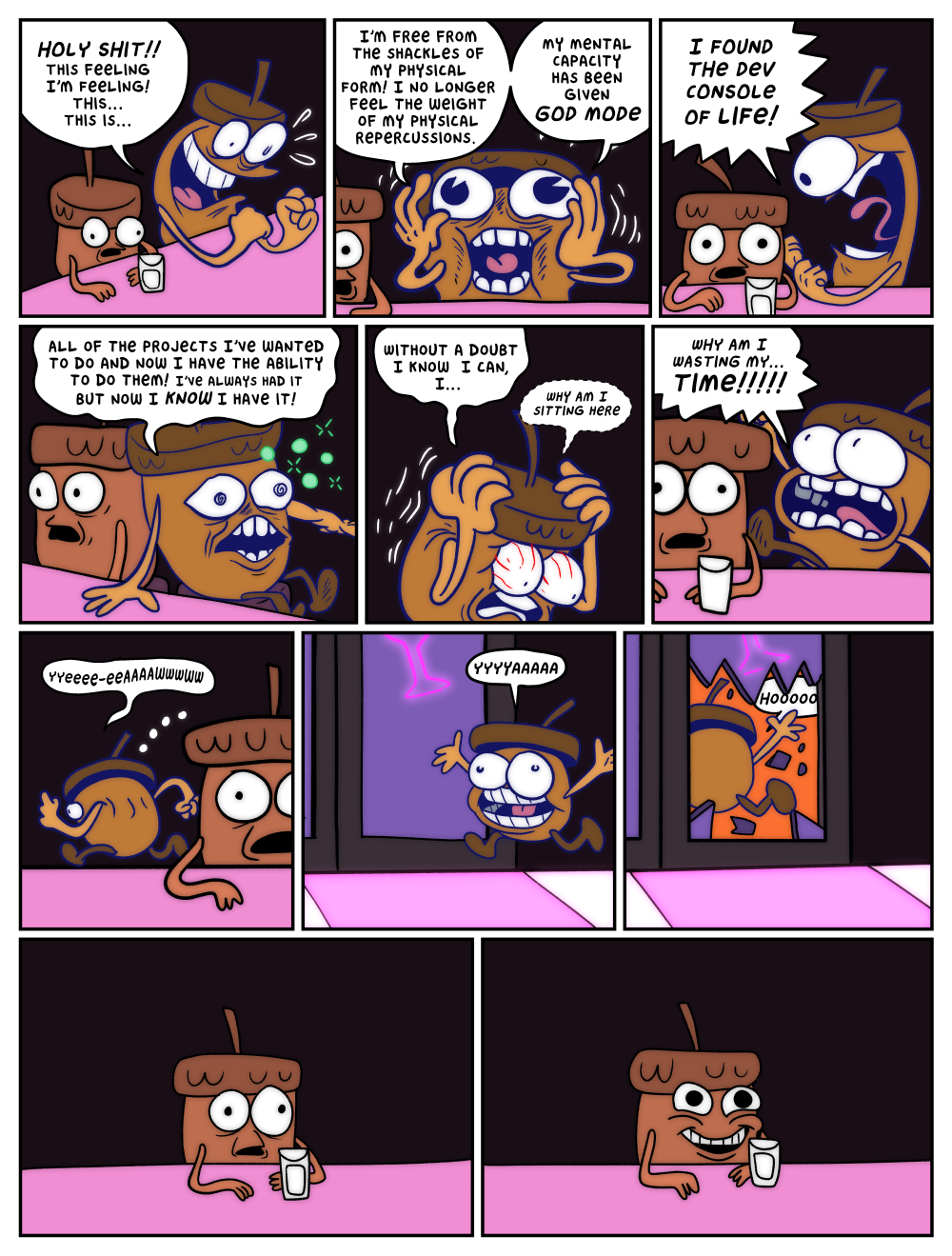 think of arin from game grumps' "yeeee-aaawww" and thats it
