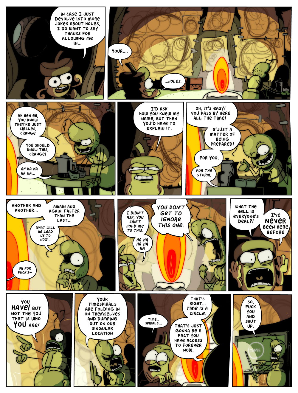 shut up and listen, i practiced this for a while