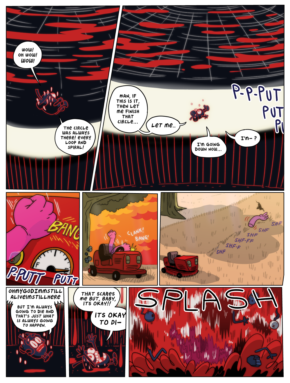 damn his mouth was WIDE open