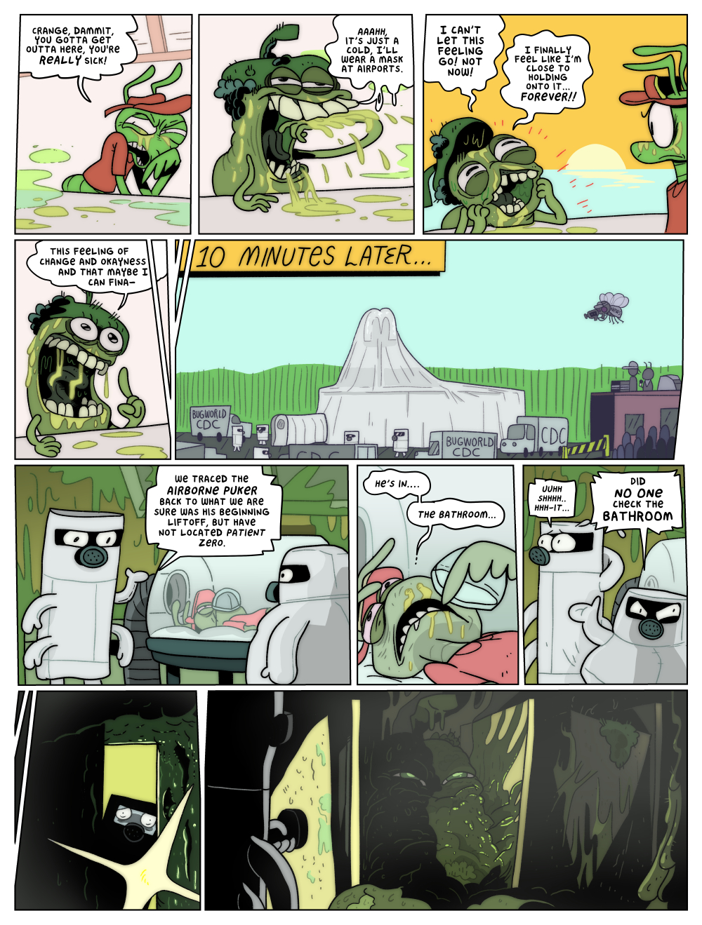 what a safe little hole, a bathroom could be, 