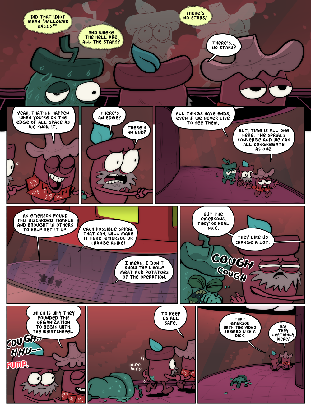 despite our spirals, we're all here together