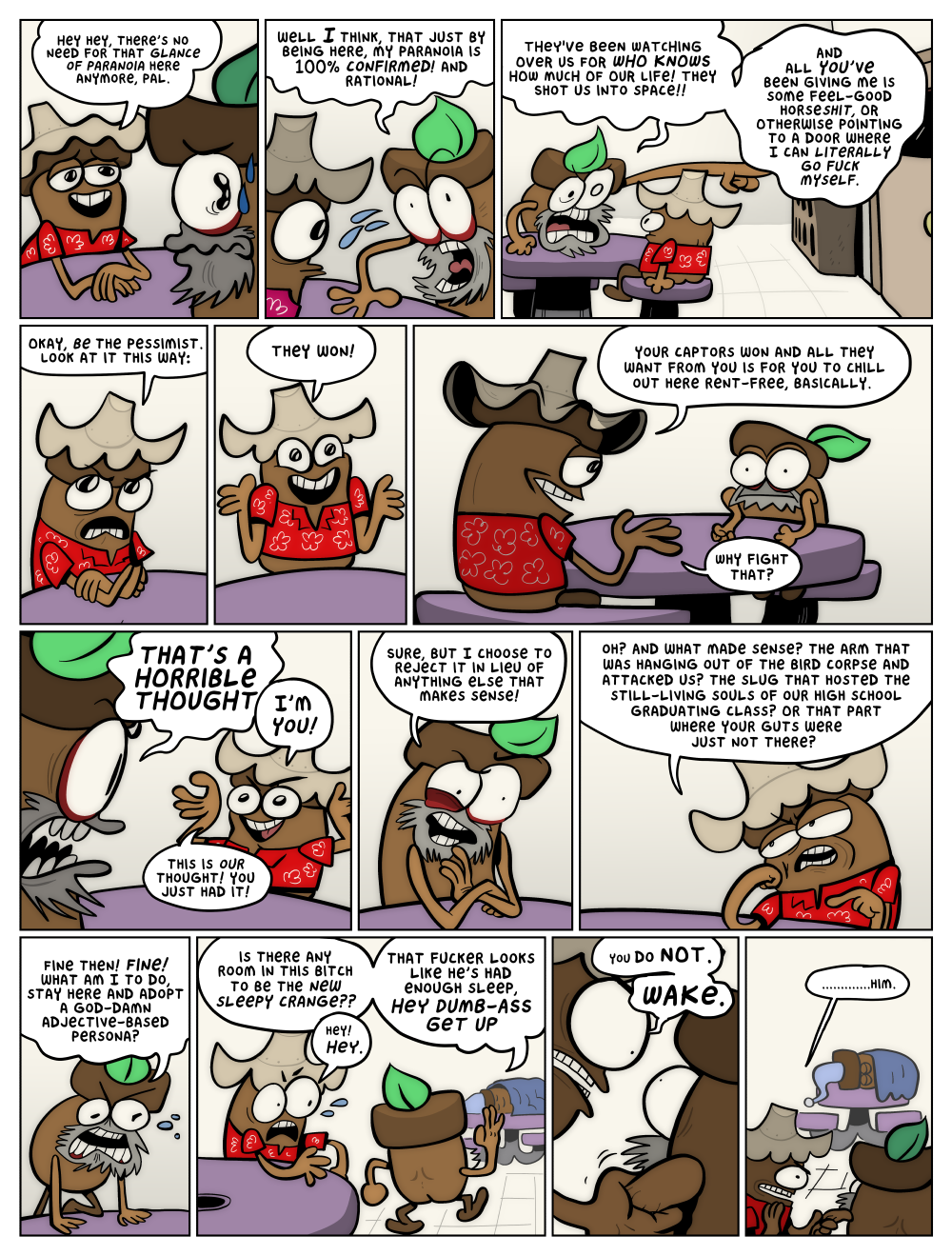 (sung like wave of mutilation) ~glance of paranoia~