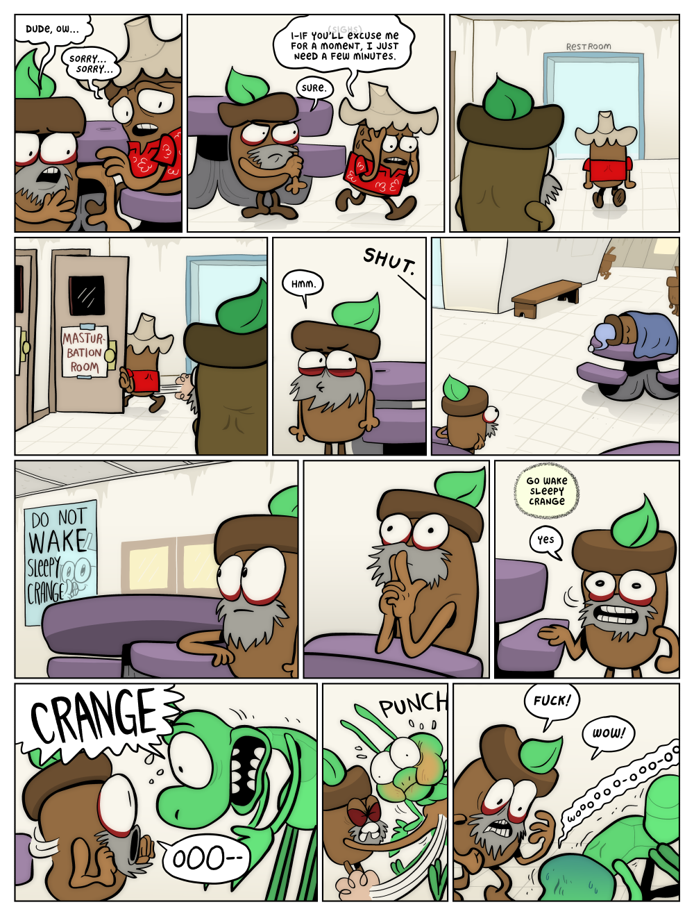 crange-like reflexes