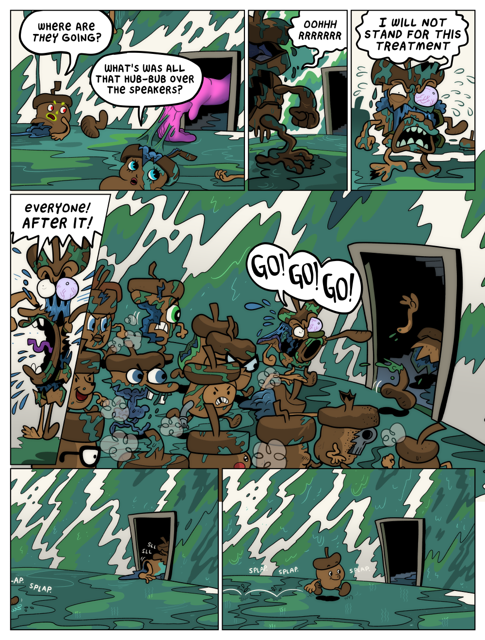 like a sweaty stack of pancakes